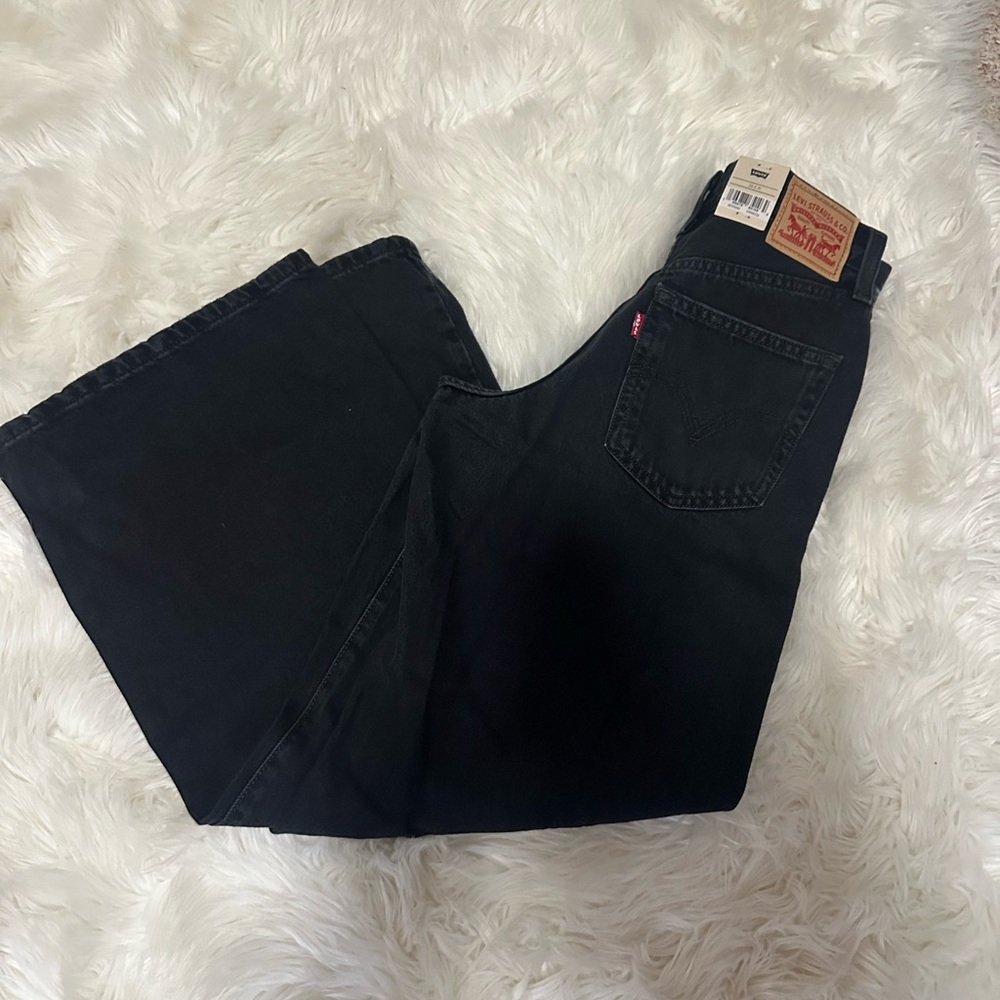 NWT Black Levi's  94’ baggy wide leg jeans 26X31